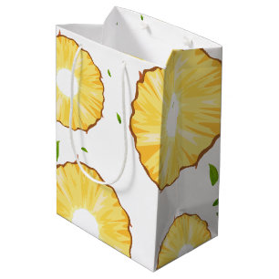 SACOLA PARA PRESENTES MÉDIA PÁLCULO TROPICAL DE APARELHO DE FRUTA DE VERÃO
