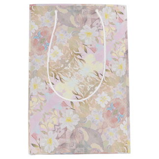 Sacola Para Presentes Média Pamela Pattern B Elegante Gift Bag