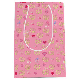 Sacola Para Presentes Média Pão de pinheiro doce, pastelaria namorados