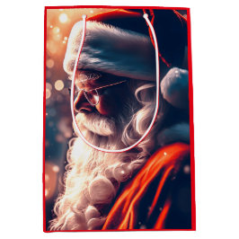 Sacola Para Presentes Média Papai Noel Felry Natal