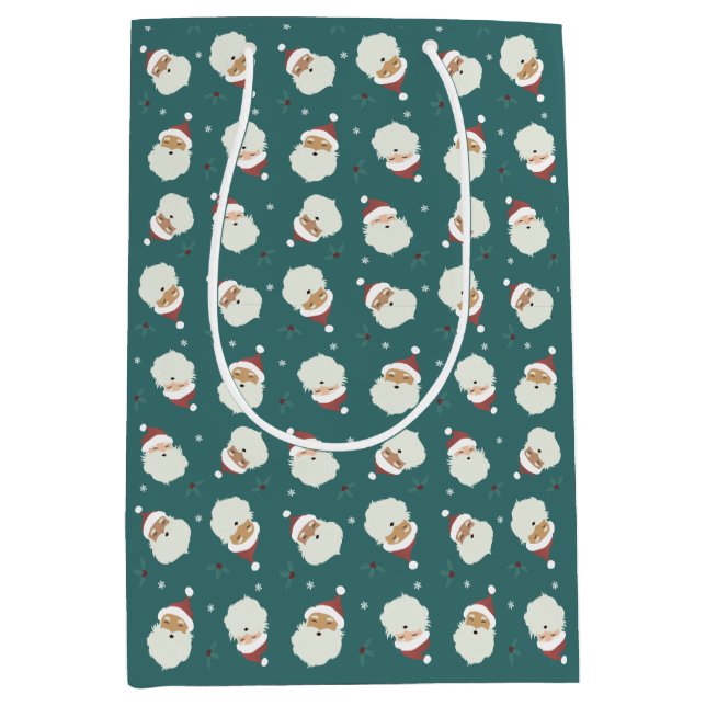 Sacola Para Presentes Média Papai Noel Felry Natal (Frente)