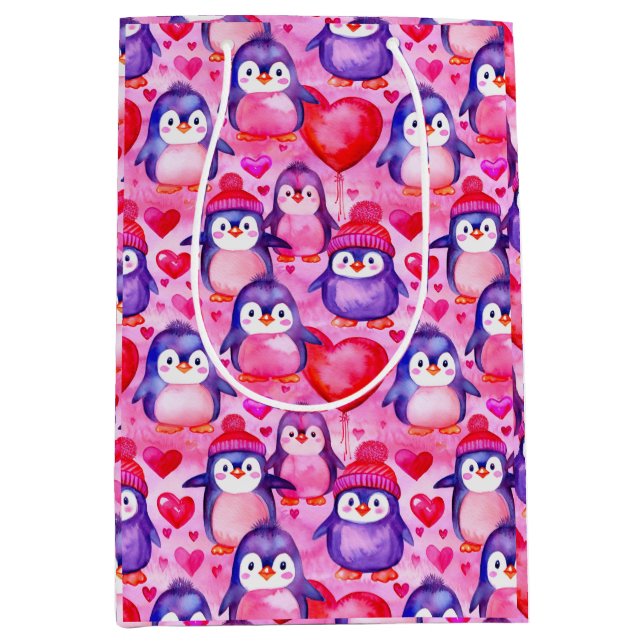 Sacola Para Presentes Média Papel de empacotamento (Frente)