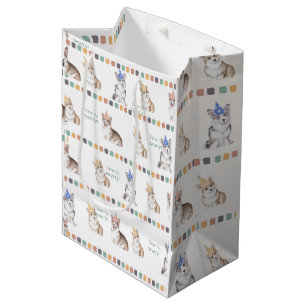 Sacola Para Presentes Média Papel de empacotamento de horário personalizável p