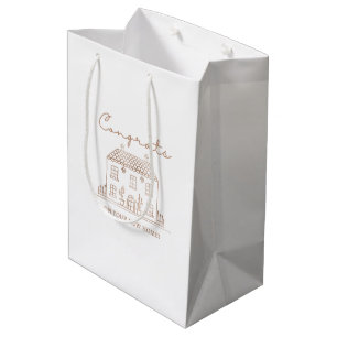 Sacola Para Presentes Média Parabéns pela sua nova bolsa de presentes residenc