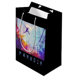 Sacola Para Presentes Média Parkour Urban Free Runling Free Styling Art