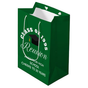 Sacola Para Presentes Média Partido Personalizado da Reunião do Segundo grau V