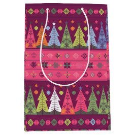 Sacola Para Presentes Média Pastel Fair Natal 1