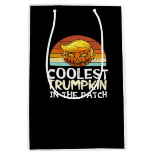 Sacola Para Presentes Média Patch de Trumpkin mais legal