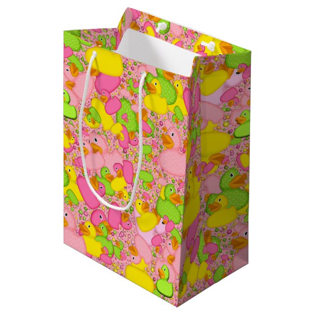 Sacola Para Presentes Média Patos-n-Pontos-Estilo-2-Lt GIFT BAG (Frente inclinada)
