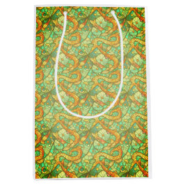 Sacola Para Presentes Média Peixes com barra de presentes