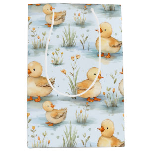 Sacola Para Presentes Média Pequeno Pato Bonito