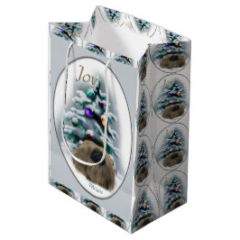 Sacola Para Presentes Média Pequim Amante Natal