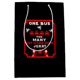 Sacola Para Presentes Média Perna Quebrada Engraçada Fica Bem