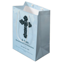 Sacola Para Presentes Média Personalizar, Ordenar Sacerdote de Aniversário, Cr