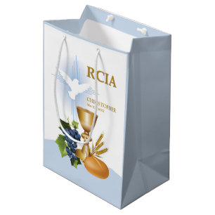 Sacola Para Presentes Média Personalizar, RCIA Felicita o Sacramento Católico