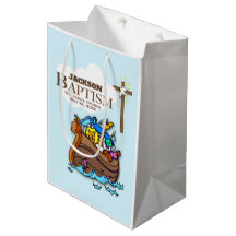 Personalizável, Arca de Noé do Batismo de Menino