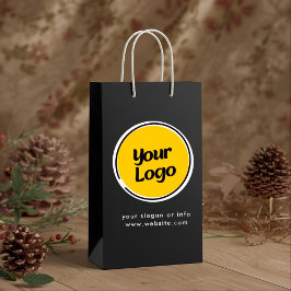Sacola Para Presentes Média Personalized Company Logo  | Custom Business Gift 