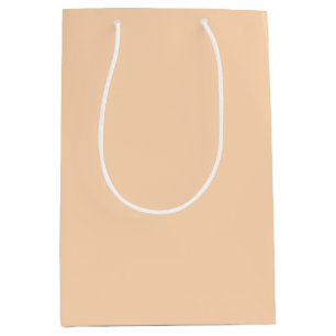 Sacola Para Presentes Média Pêssegos e Creme