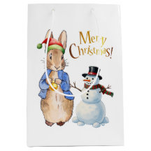 Peter, o Coelho com o Pai Natal