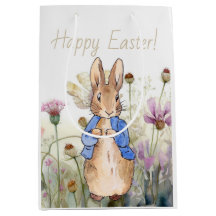 Peter, o Felz pascoa de flores silvestres do coelh