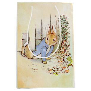 Sacola Para Presentes Média Peter Rabbit