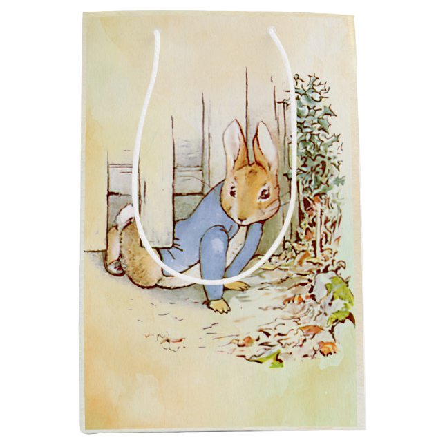 Sacola Para Presentes Média Peter Rabbit (Frente)