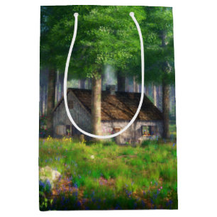 Sacola Para Presentes Média Phantastes: Os Sacos-Presente Da Floresta