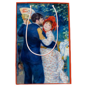Sacola Para Presentes Média Pierre-Auguste Renoir - Dança do País