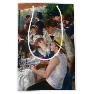 Sacola Para Presentes Média Pierre-Auguste Renoir - Luncheon do Partido Barco