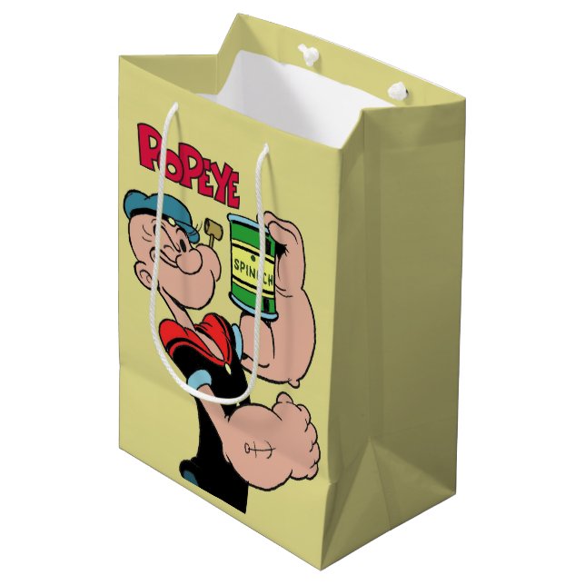 Sacola Para Presentes Média Popeye Gift Bag (Frente inclinada)