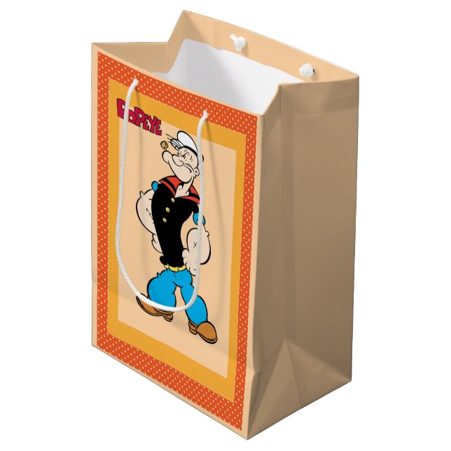 Sacola Para Presentes Média Popeye Gift Bag (Frente inclinada)