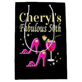 SACOLA PARA PRESENTES MÉDIA POPULAR PINCO 50º ANIVERSÁRIO DESIGN DIVA