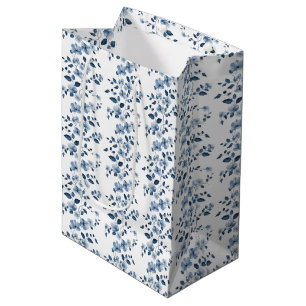 Sacola Para Presentes Média Posições Azuis Na Vinha