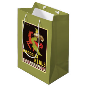 Sacola Para Presentes Média Poster da propaganda de Chocolat Klaus