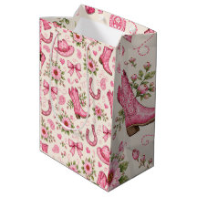 Pratos de Papel para Chá de Bebê Cowgirl Rosa | Bo