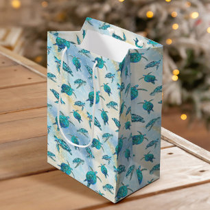 Sacola Para Presentes Média Preguiça-de-praia