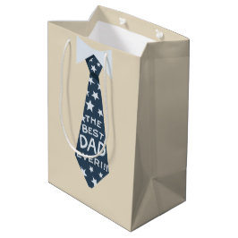 Sacola Para Presentes Média Presente de Dia dos Pais e Aniversário 'O Melhor P