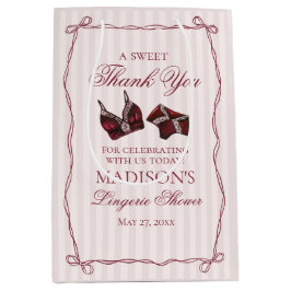 Sacola Para Presentes Média Presente para Despedida de Solteira com Roupa Ínti