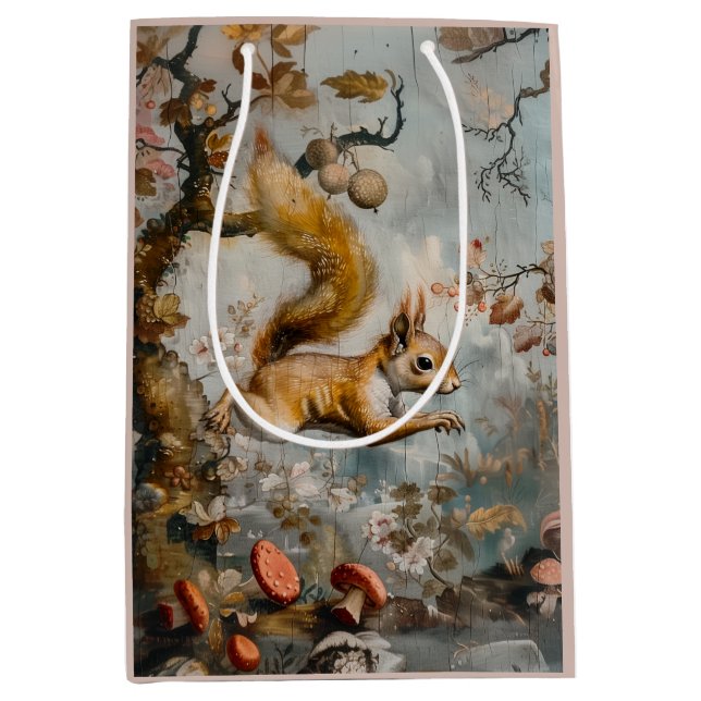 Sacola Para Presentes Média Pulo - Saco de Papel (Frente)