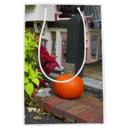 Sacola Para Presentes Média Pumpkin e Coleus - Martha's Vineyard