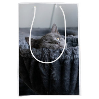 Sacola Para Presentes Média Pupper Socks