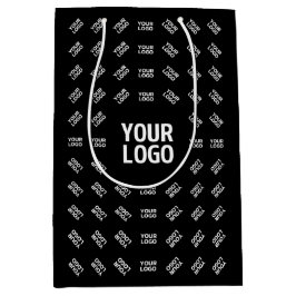 Sacola Para Presentes Média Qualquer imagem, design ou logotipo carregado | Pa