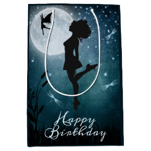 Sacola Para Presentes Média Que você dança com fadas irlandesas Dance Birday