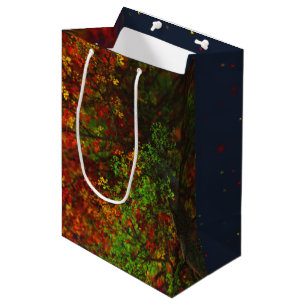 Sacola Para Presentes Média Queda do Arco-Íris de Presente Bag