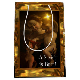 Sacola Para Presentes Média Querido Jesus Glossy