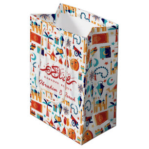 Sacola Para Presentes Média Ramadan Kareem Muçulmanos Kids Happy Eid
