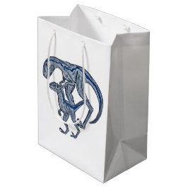 Sacola Para Presentes Média Raptor dinosaur infant newborn boy girl