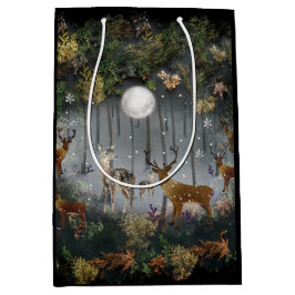 Sacola Para Presentes Média Rebelde Adorável À Noite