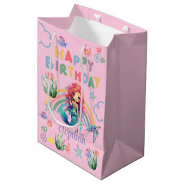 Sacola Para Presentes Média Red Mermaid Gift Bag in Pink