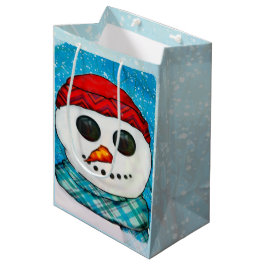 Sacola Para Presentes Média Reflete SOMENTE A MÍDIA Natal